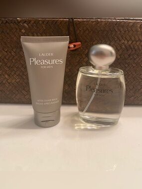 Estée Lauder Pleasures For Men Fragrance & After Shave Balm